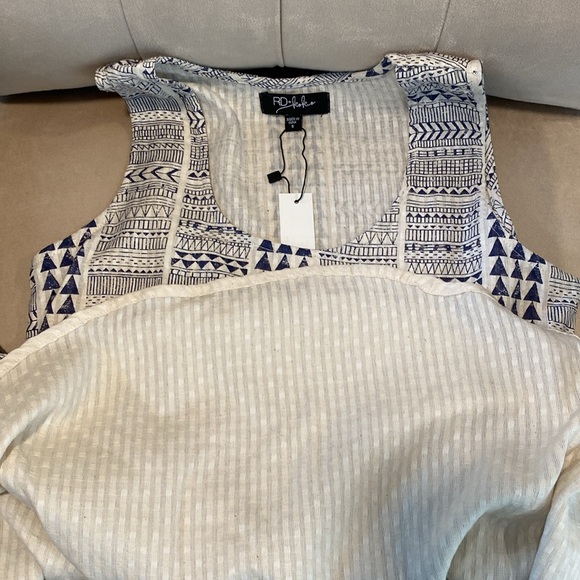 NWT RD & Koko Anthropologie peplum top, sz S - Picture 8 of 11